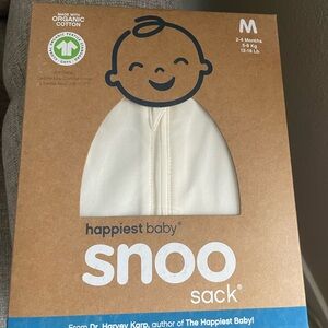 NIB Happiest Baby Snoo Sack (M) - Beige